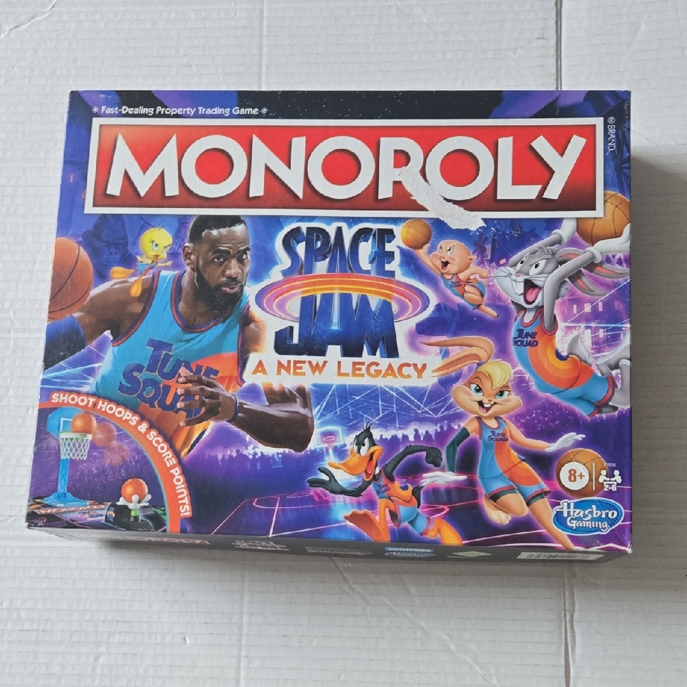 MONOPOLY: Space Jam A New Legacy Edition Family Board Game